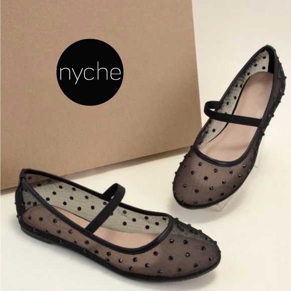 Mesh ballet flats - Picture 1 of 2